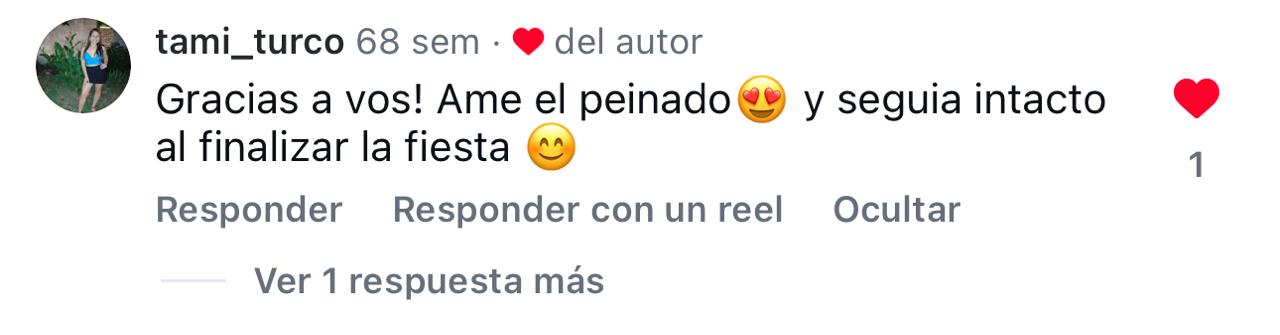 Testimonio de clienta 2